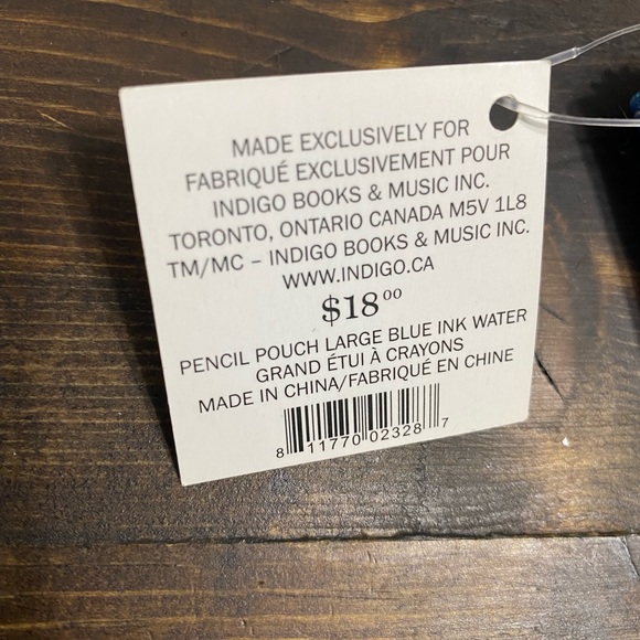 Indigo pencil case - Picture 3 of 4